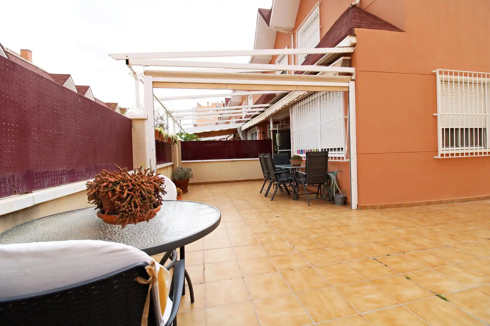 Terrassa de Casa o xalet en venda en Elche / Elx amb Calefacció, Jardí privat i Terrassa