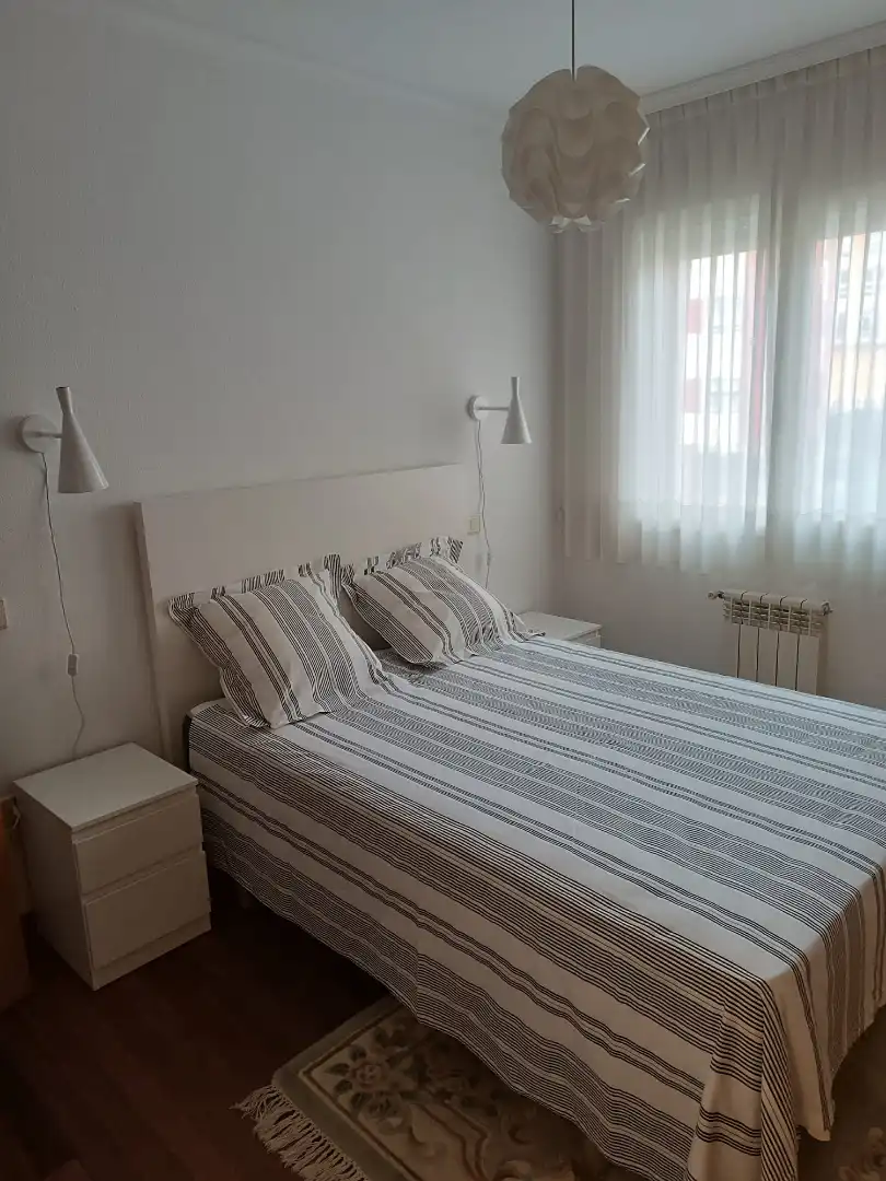 Bedroom of Apartments for rent in Lugo  with Heating, Storage room and Furnished