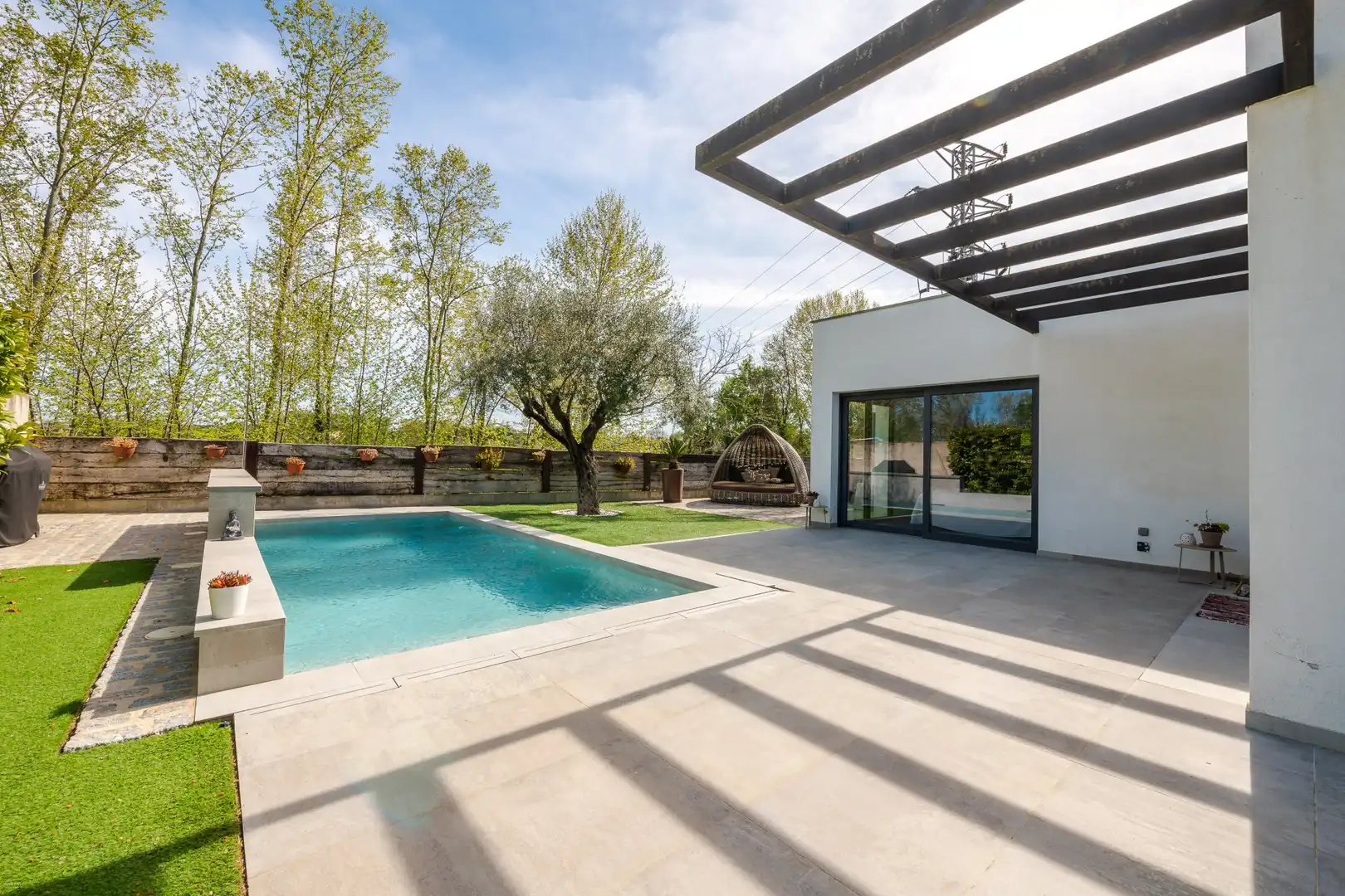 Terraza de Casa o chalet en venta en Cornellà del Terri