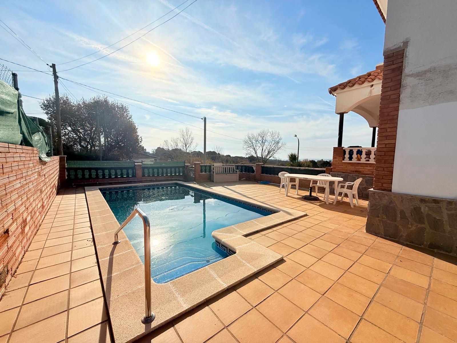 Swimming pool of House or chalet for sale in Caldes de Montbui  with Air Conditioner, Heating and Private garden