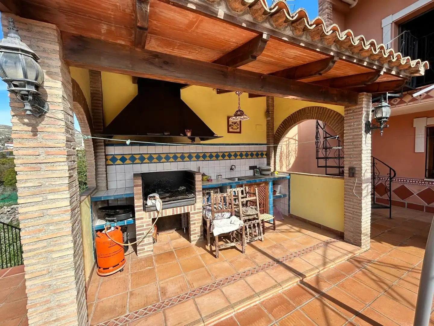 Terrassa de Casa o xalet en venda en Alfauir amb Calefacció, Jardí privat i Parquet
