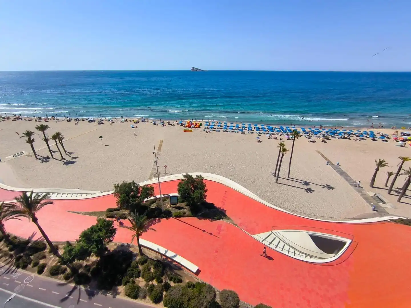 Exterior view of Flat for sale in Benidorm  with Air Conditioner, Heating and Furnished