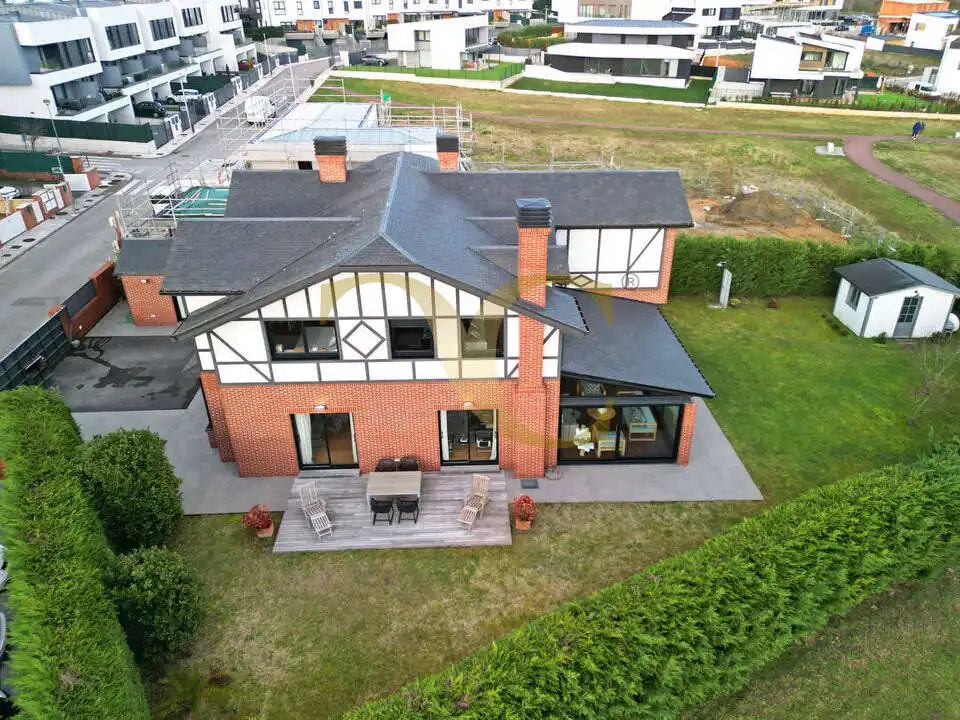 Vista exterior de Casa o chalet en venta en Siero con Calefacción, Jardín privado y Trastero