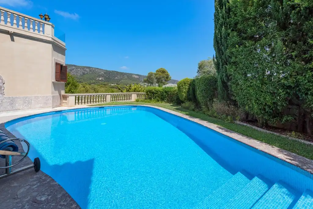 Swimming pool of Houses for sale in Calvià  with Air Conditioner, Private garden and Terrace