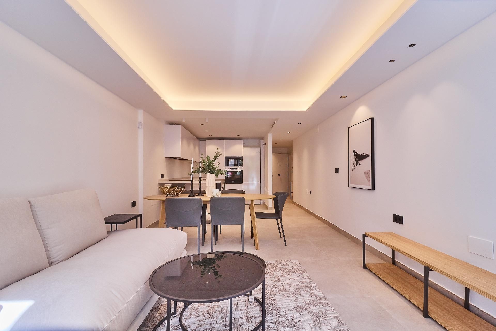 Sala d'estar de Apartament en venda en Fuengirola amb Aire condicionat, Calefacció i Terrassa