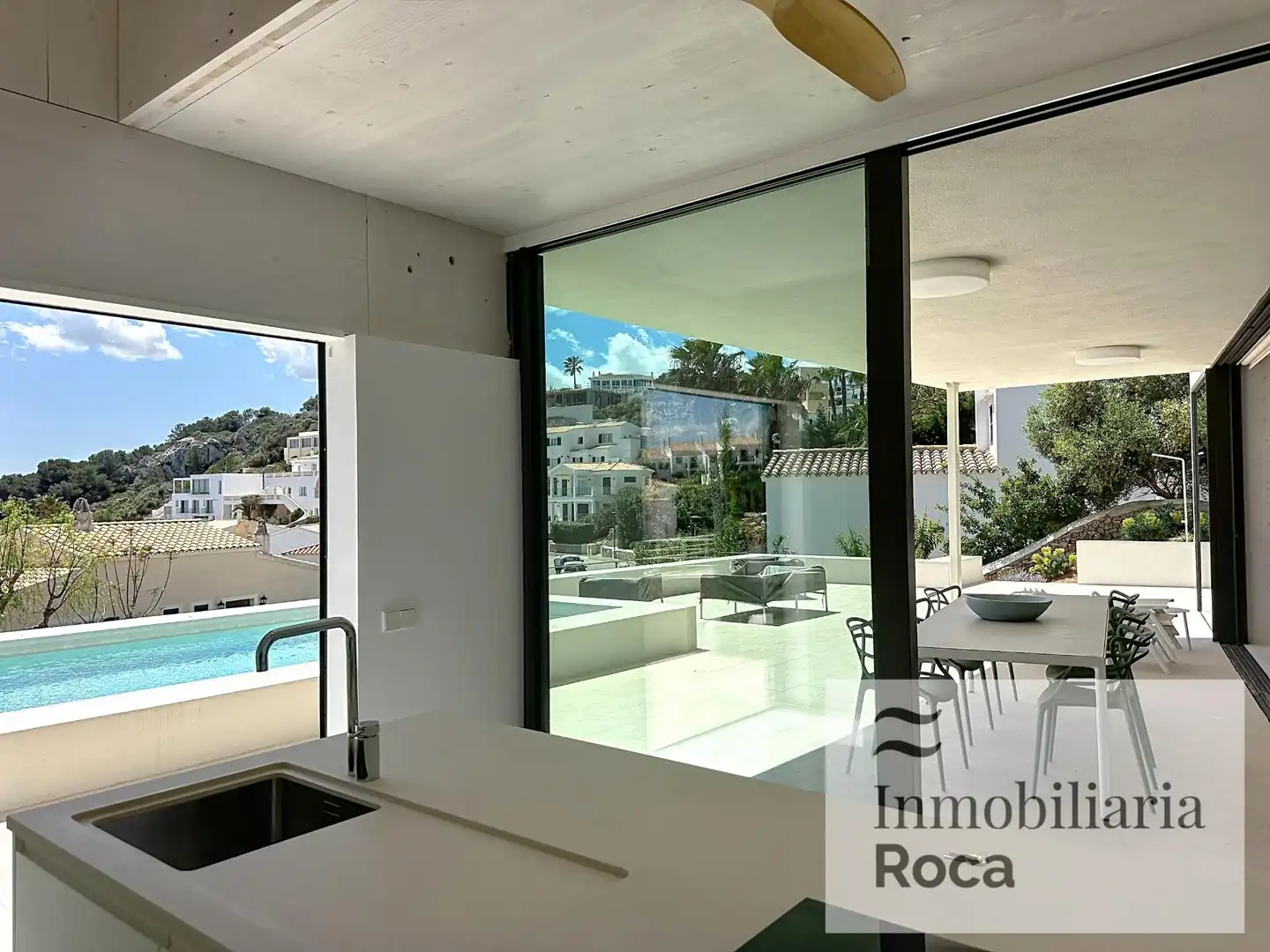 Terraza de Casa o chalet de alquiler en Es Mercadal con Aire acondicionado, Calefacción y Jardín privado