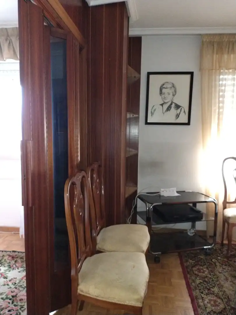 Dining room of Flat for rent in Bembibre  with Heating, Parquet flooring and Storage room