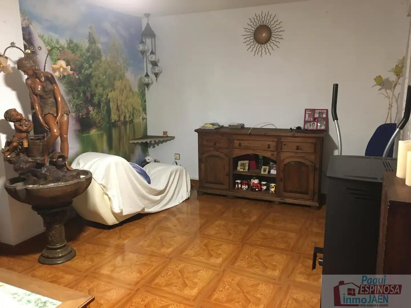 Living room of Houses for sale in Villardompardo  with Terrace, Swimming Pool and Furnished