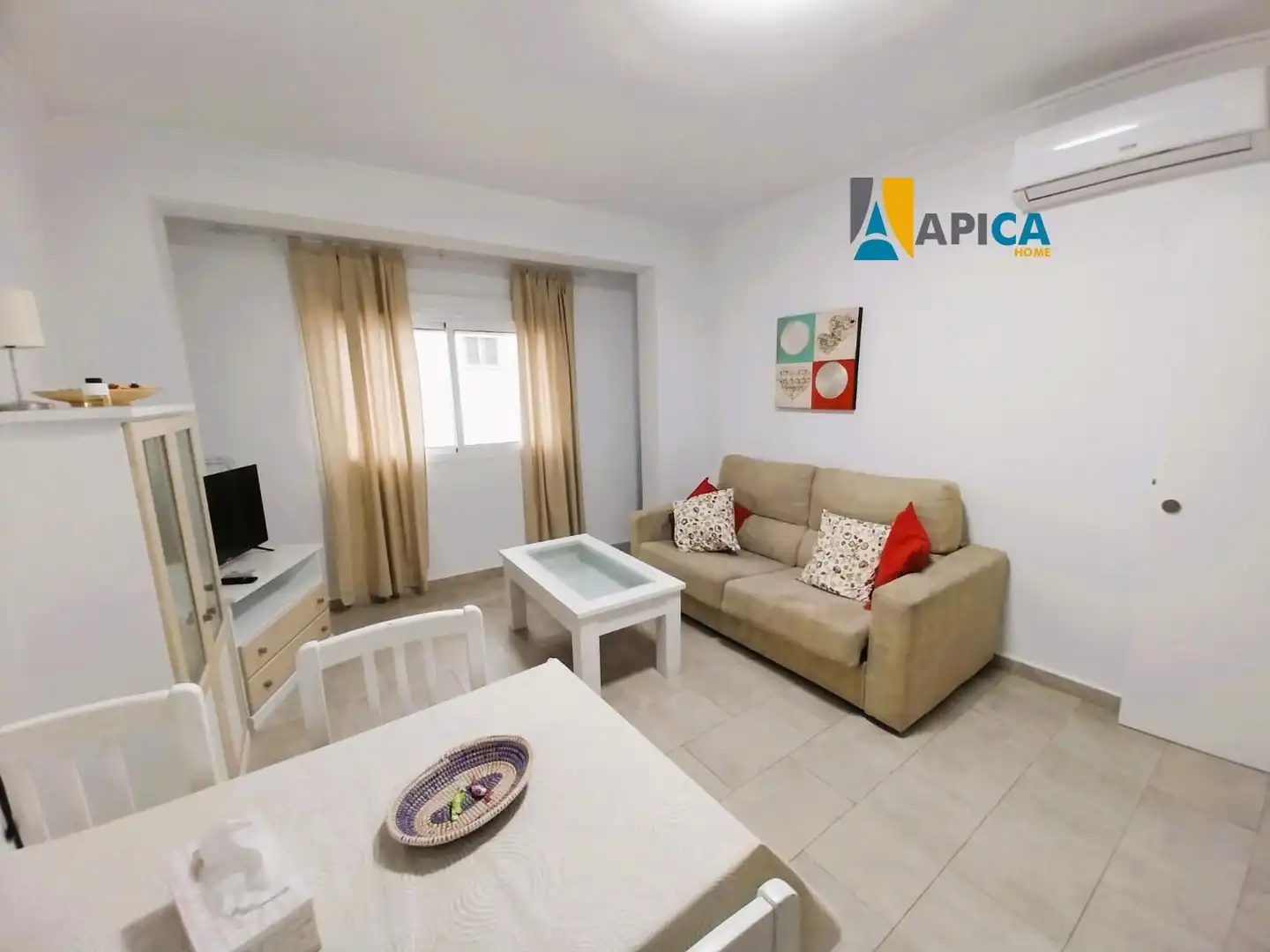 Sala de estar de Piso en venta en Conil de la Frontera con Amueblado