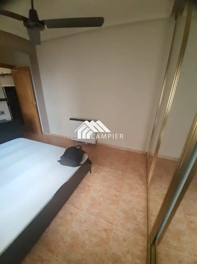 Bedroom of Flat for sale in Albacete  with Air Conditioner, Heating and Furnished