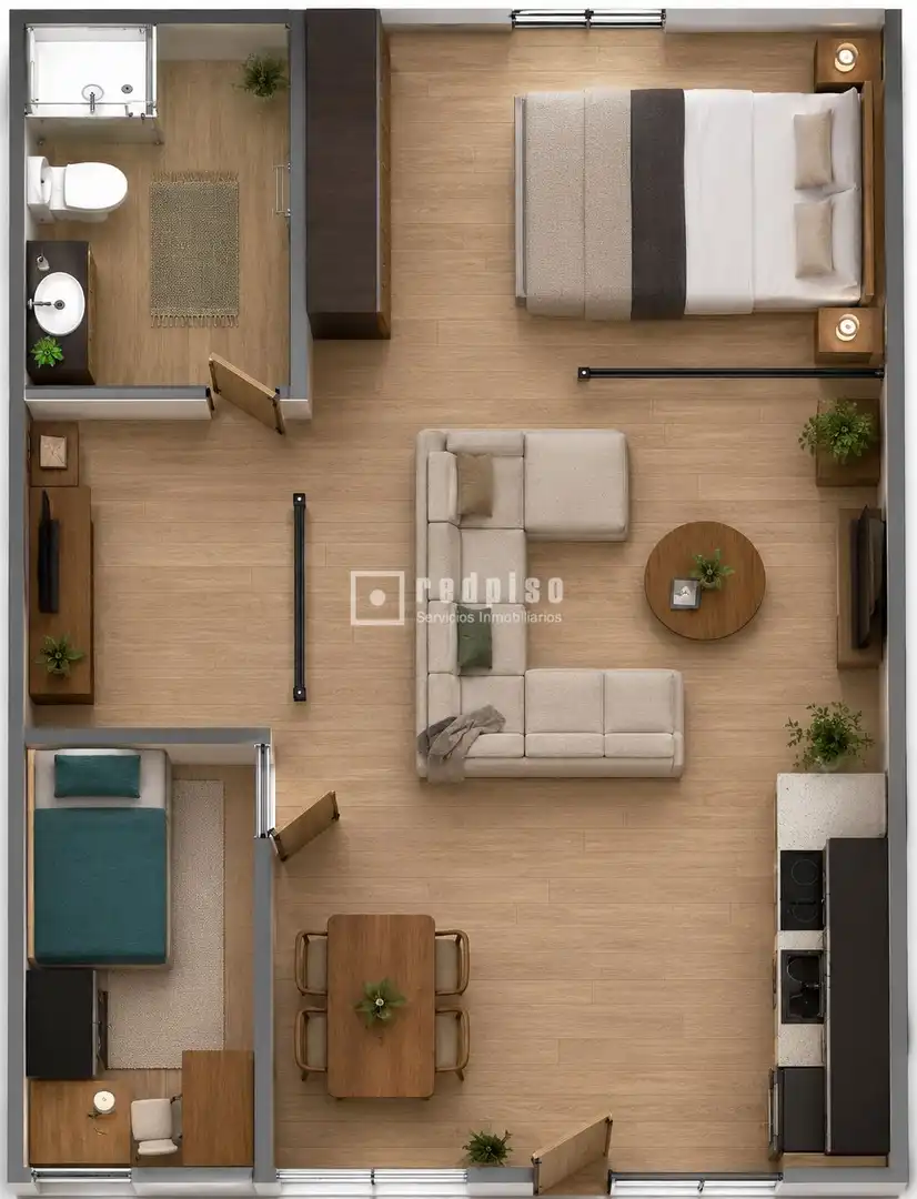 Living room of Apartments for sale in Carretera de Cádiz