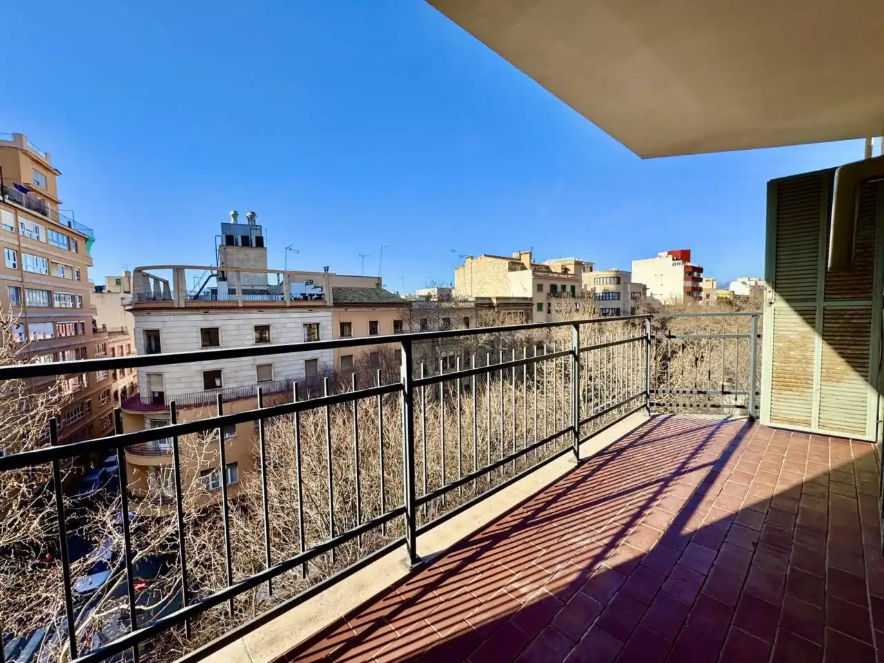 Vista exterior de Pis en venda en  Palma de Mallorca amb Terrassa i Alarma