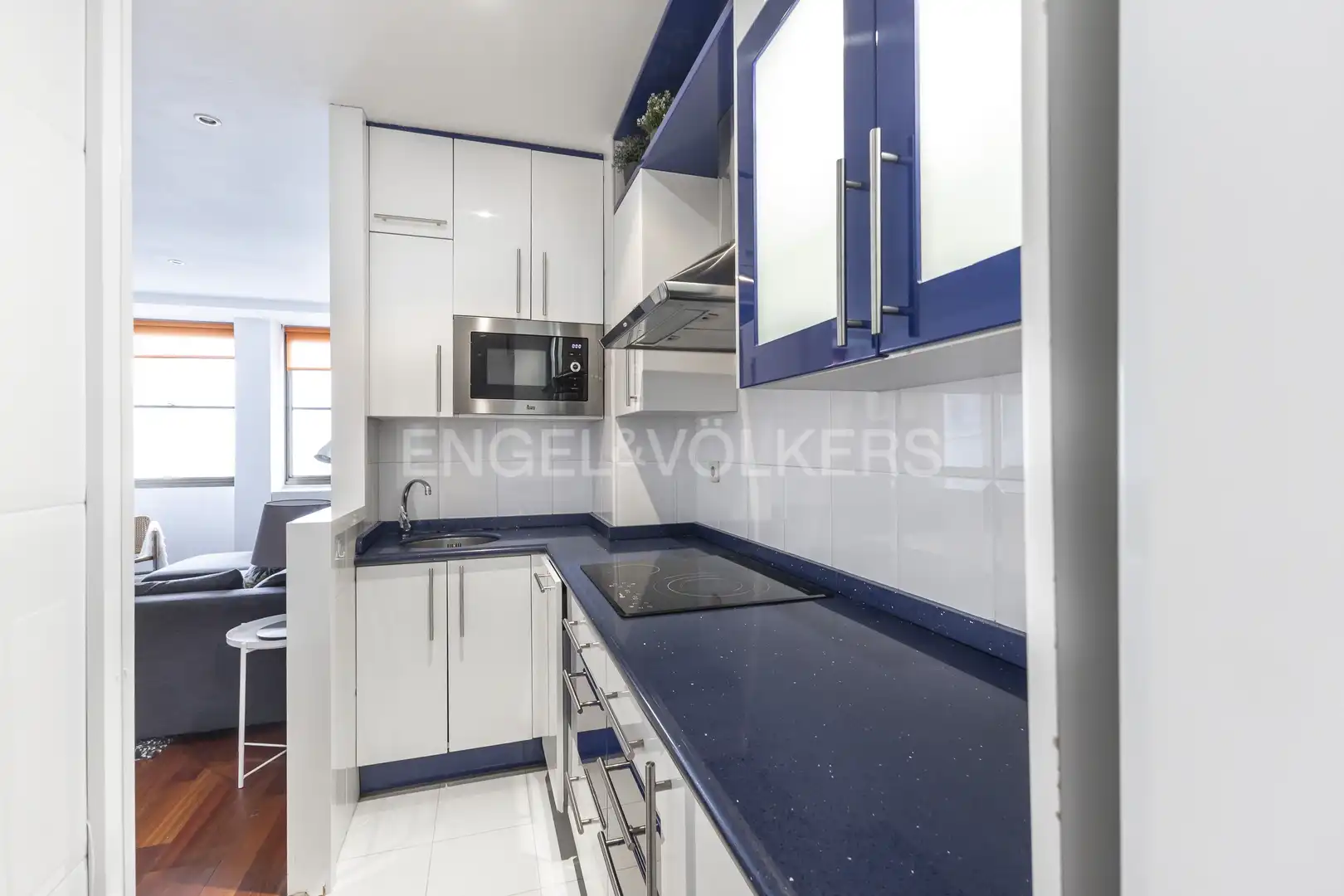 Cocina de Piso de alquiler en Madrid con Aire acondicionado, Calefacción y Amueblado