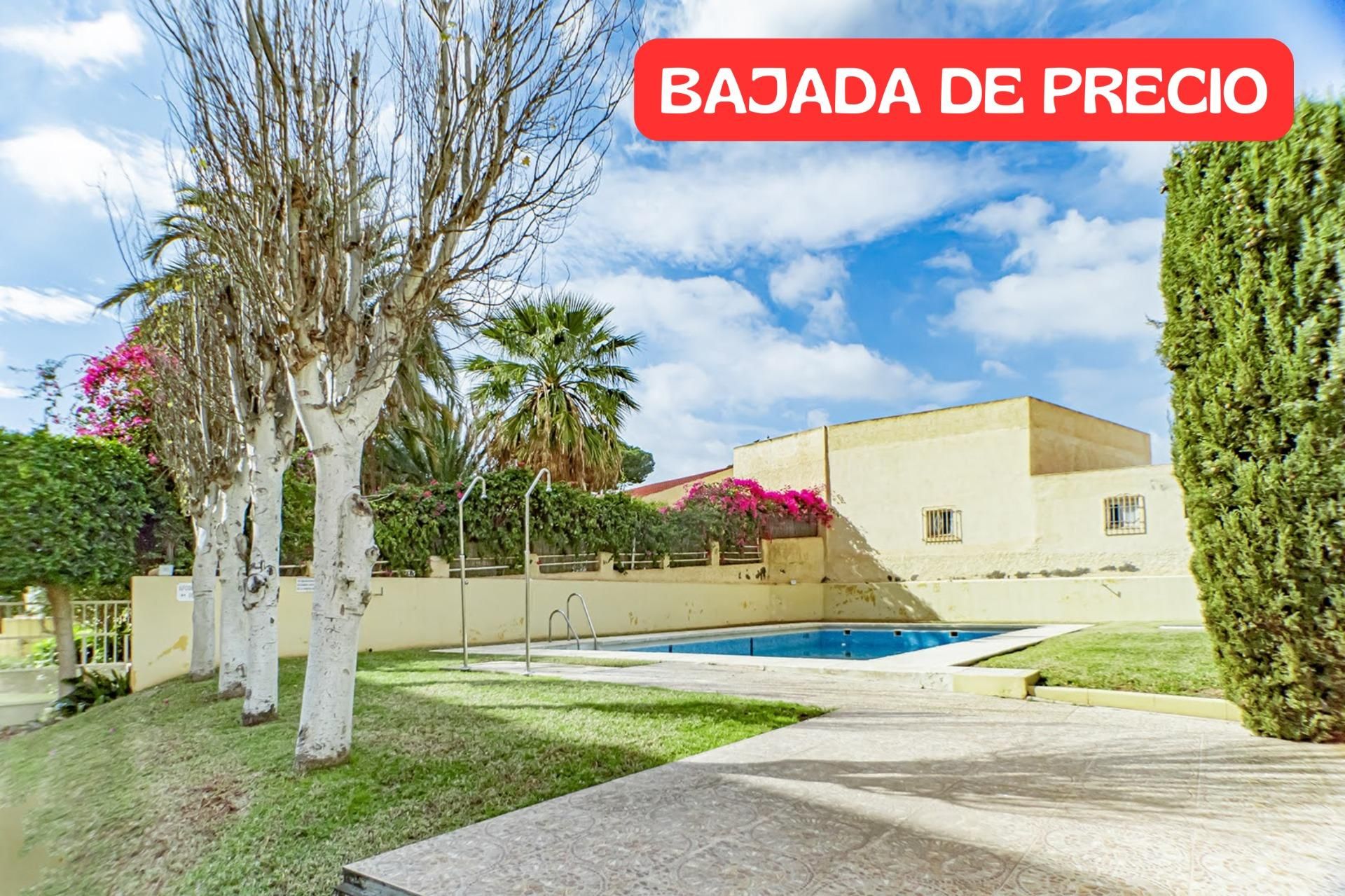 Garden of Flat for sale in Roquetas de Mar  with Private garden and Community pool