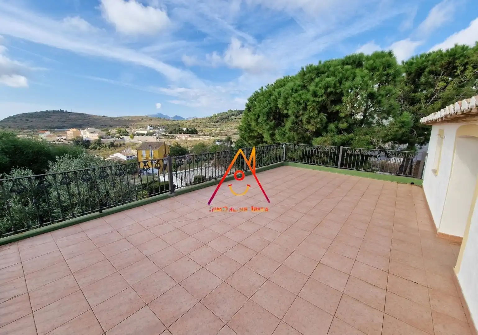 Jardín de Casa o chalet de alquiler en Tàrbena con Jardín privado, Terraza y Amueblado