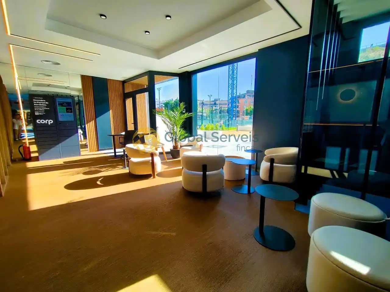 Terraza de Piso de alquiler en Abrera con Balcón y Piscina comunitaria