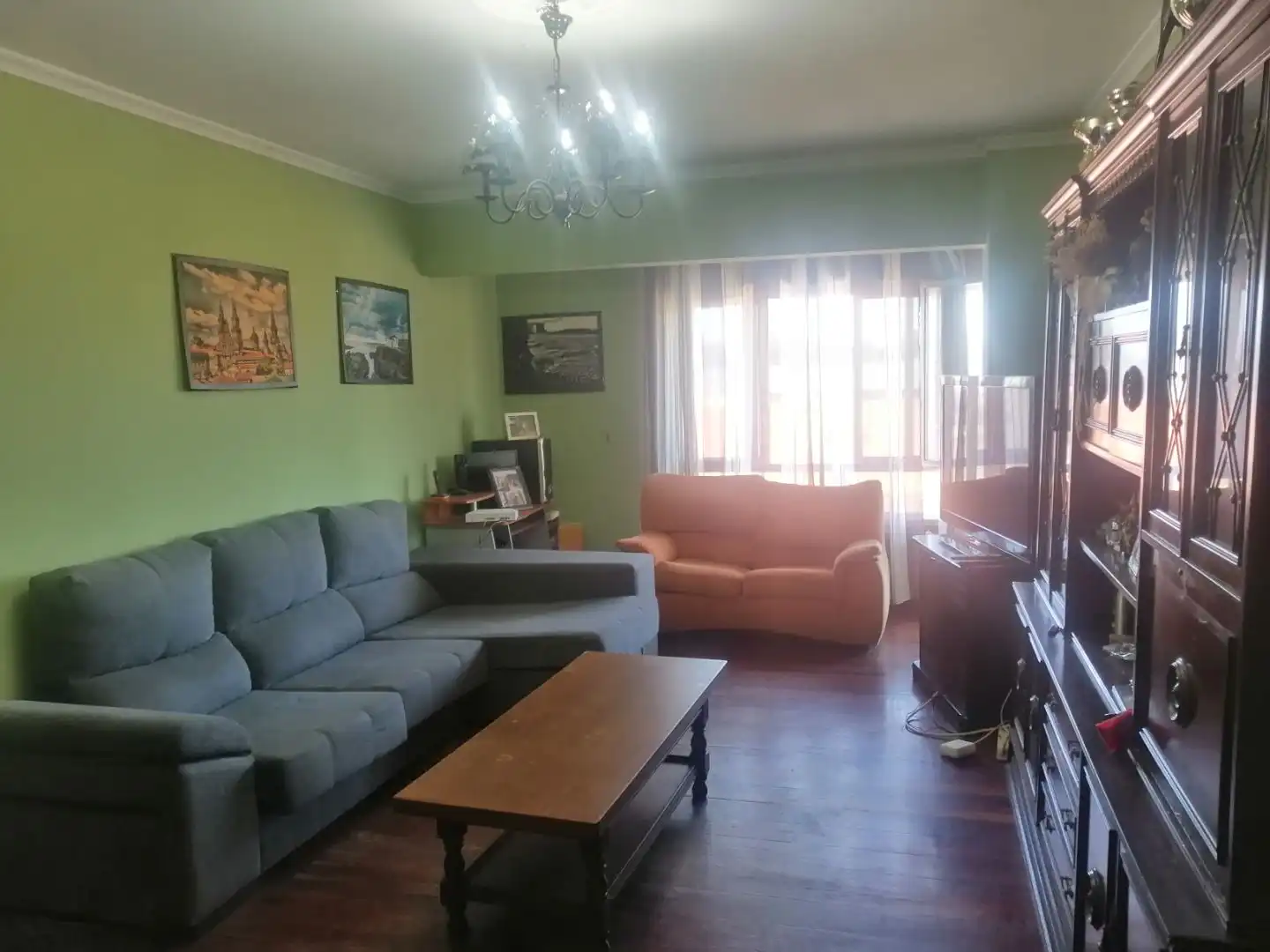 Living room of Flat for sale in Cambados  with Terrace and Balcony