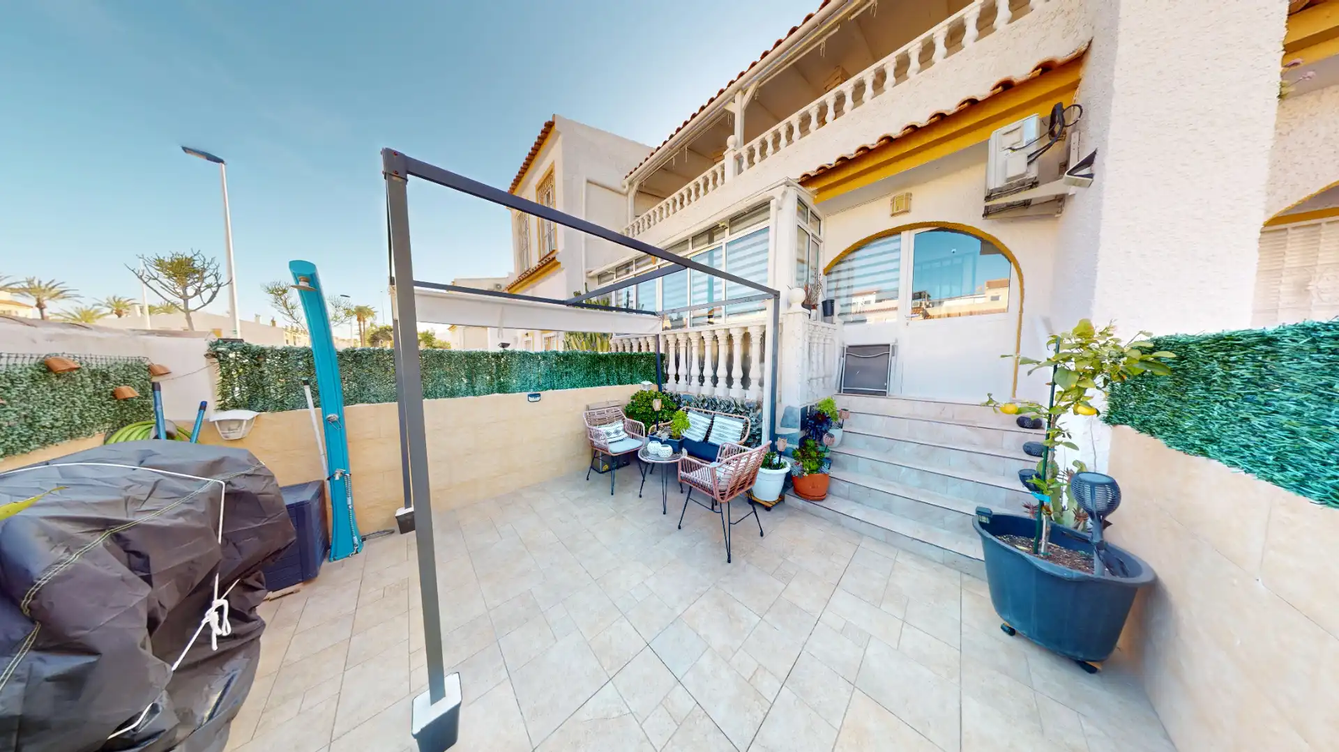 Terraza de Casa adosada en venta en Santa Pola con Aire acondicionado, Calefacción y Terraza