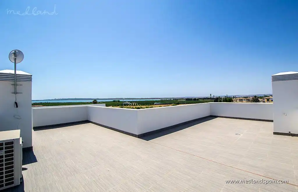 Terrassa de Casa o xalet en venda en Rojales amb Jardí privat, Terrassa i Piscina