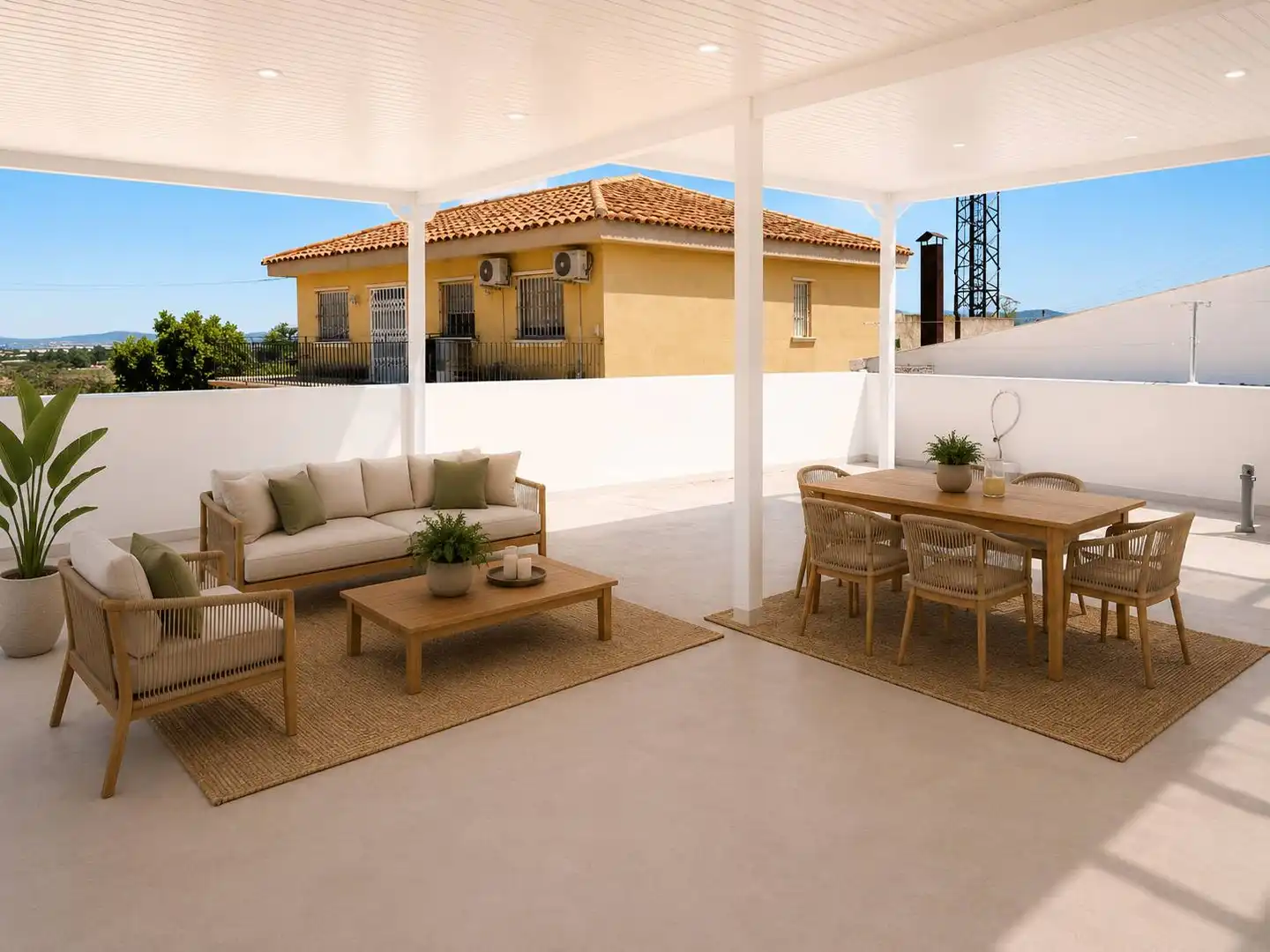 Terrace of Country homes for sale in Orihuela  with Air Conditioner, Terrace and Furnished