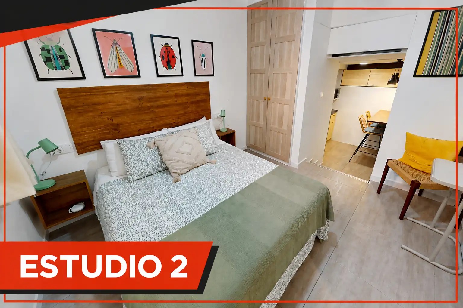 Schlafzimmer von Erdgeschoss zum Verkauf in Alicante / Alacant mit Möbliert