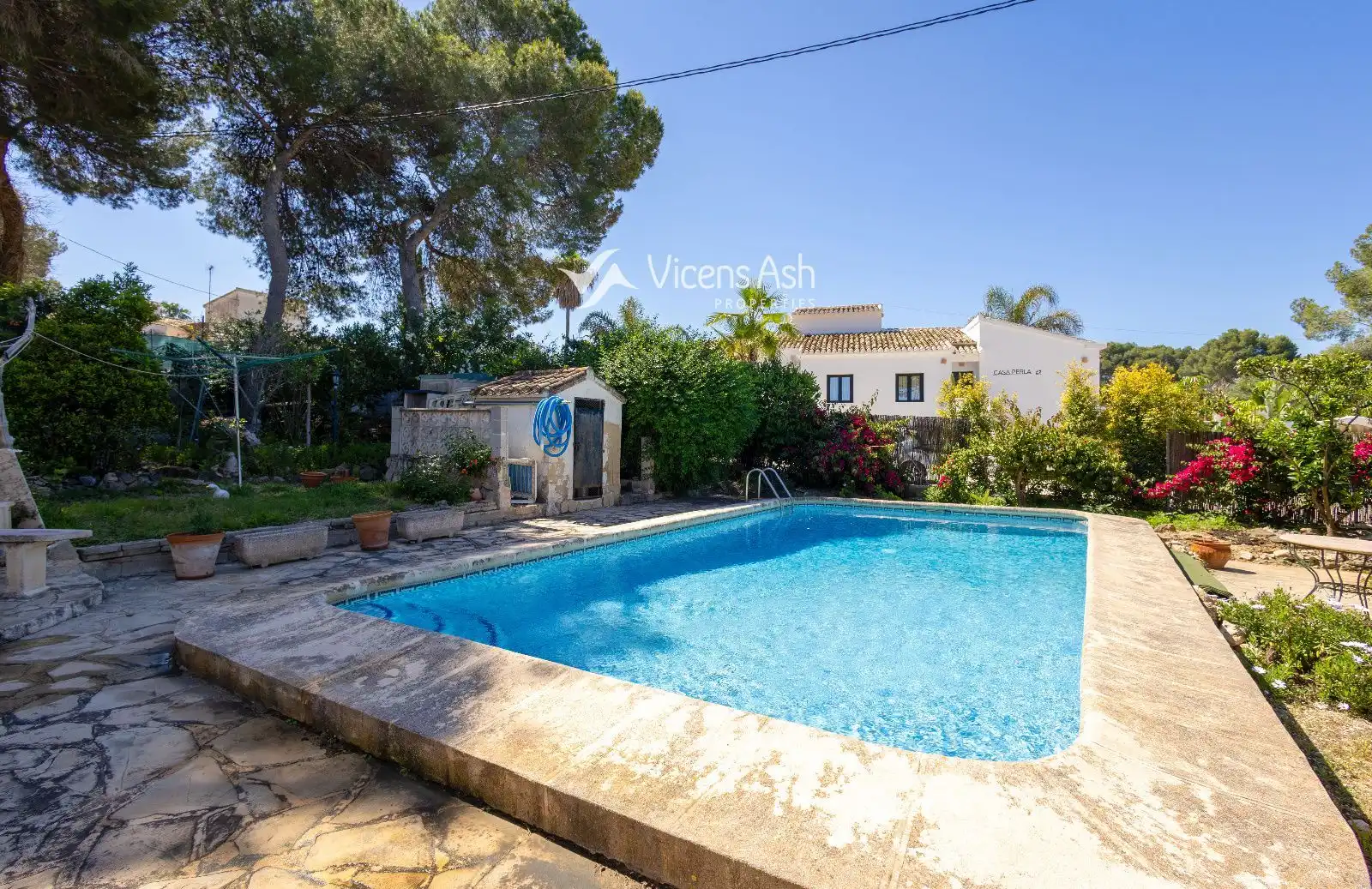 Exterior view of Houses for sale in Jávea / Xàbia  with Air Conditioner, Heating and Terrace