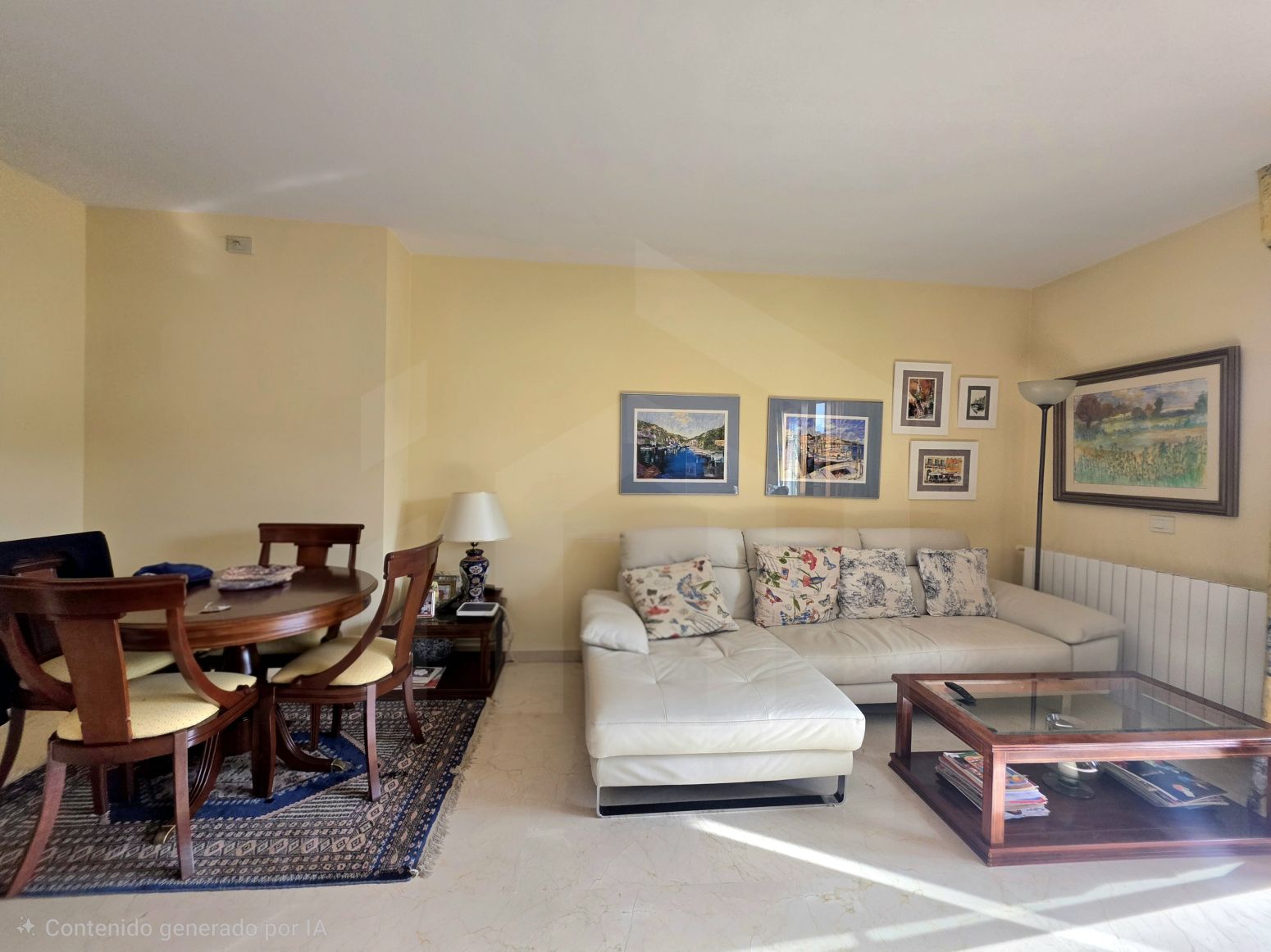 Sala d'estar de Àtic en venda en  Palma de Mallorca amb Calefacció, Jardí privat i Terrassa