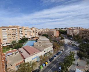 Exterior view of Flat to rent in Alicante / Alacant  with Private garden, Terrace and Swimming Pool