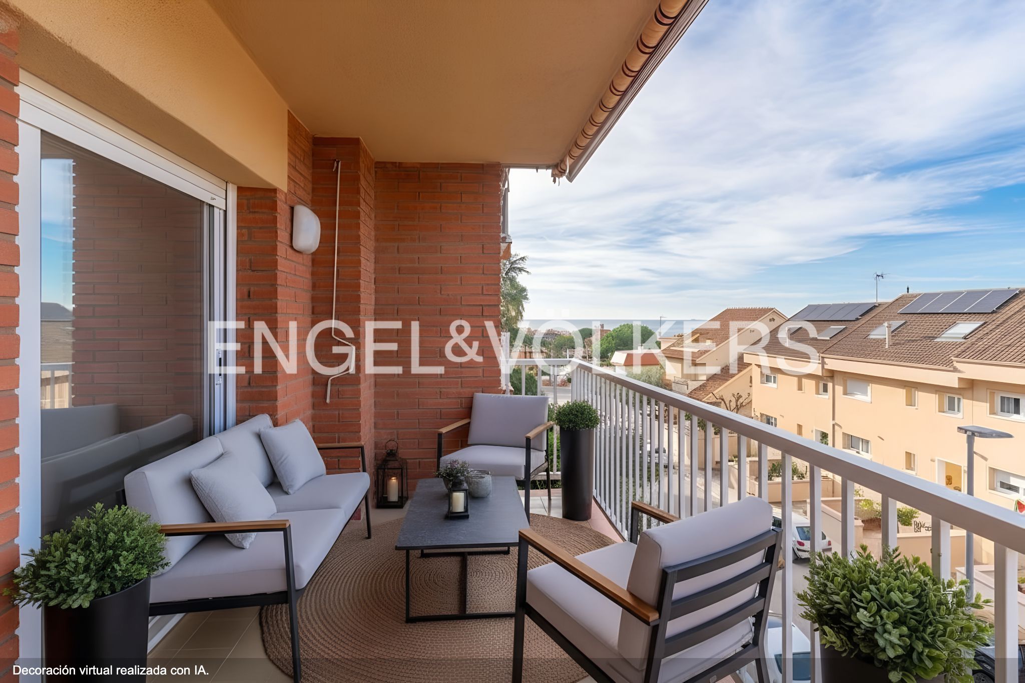 Balcony of Apartment for sale in Premià de Mar  with Air Conditioner, Heating and Parquet flooring