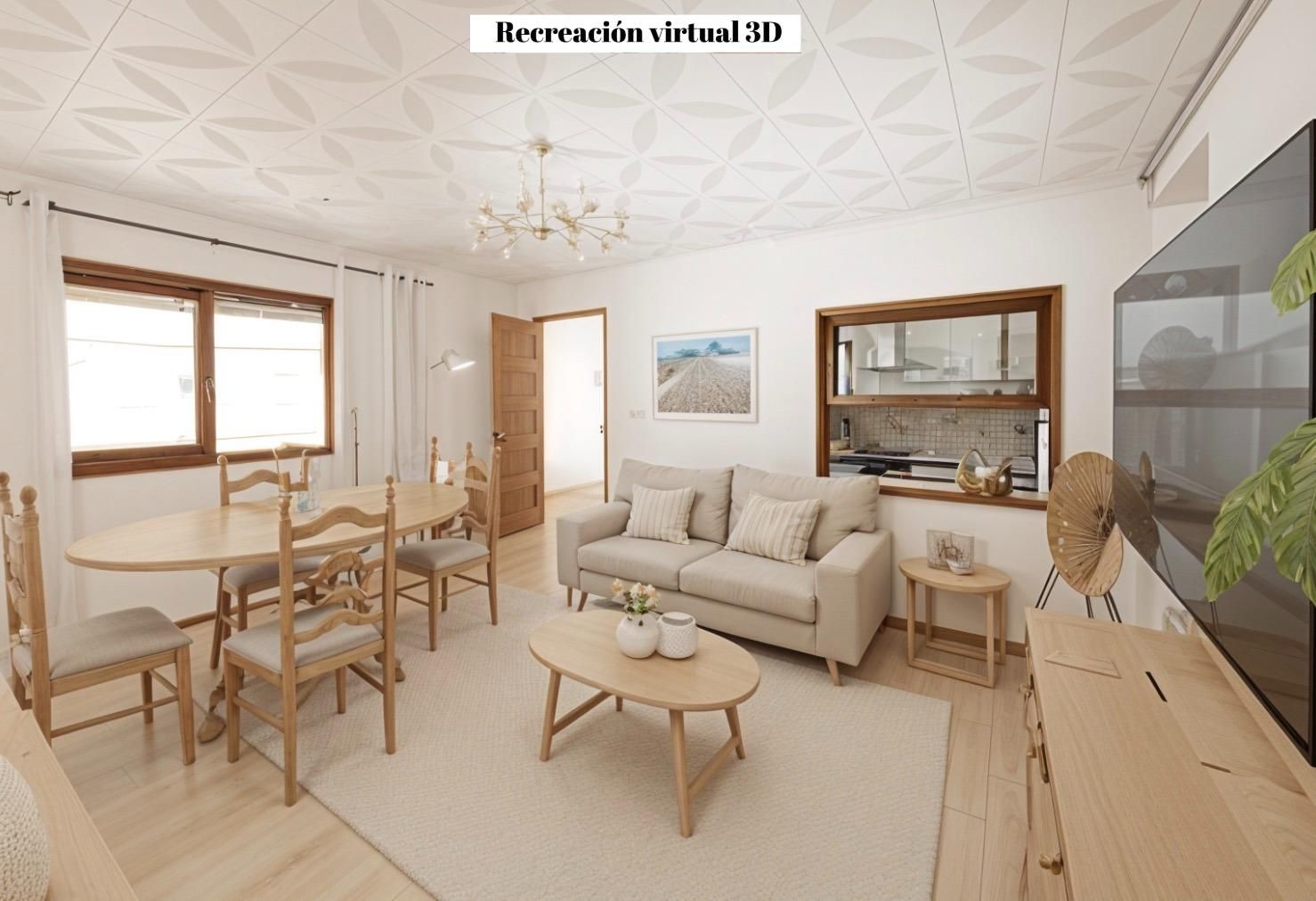 Sala d'estar de Apartament en venda en Piles
