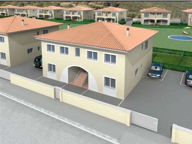 Exterior view of Single-family semi-detached for sale in Vilanova d'Escornalbou