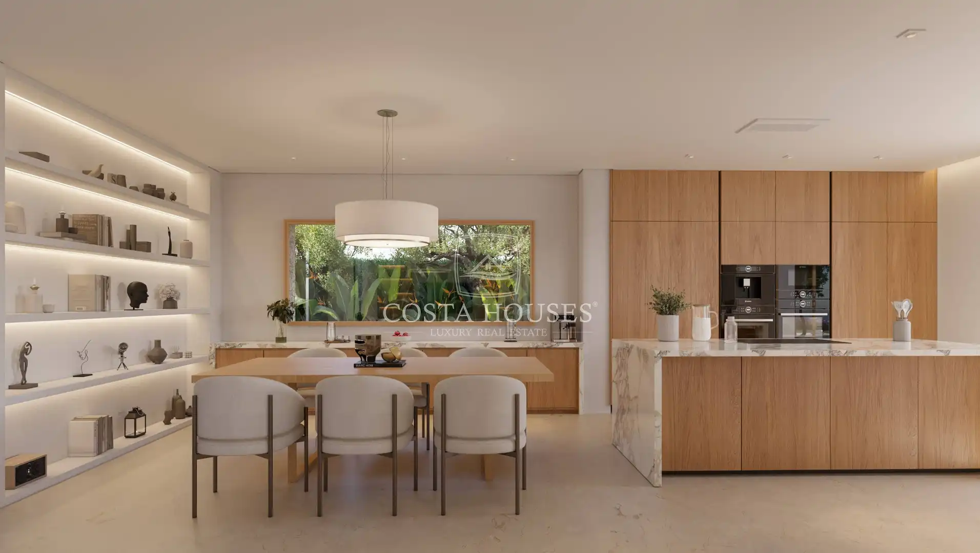 Kitchen of Houses for sale in Jávea / Xàbia  with Air Conditioner, Private garden and Terrace