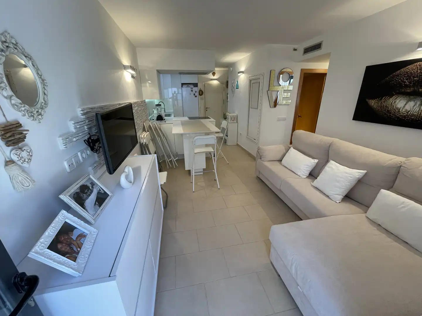 Sala de estar de Planta baja en venta en Formentera con Aire acondicionado, Calefacción y Terraza
