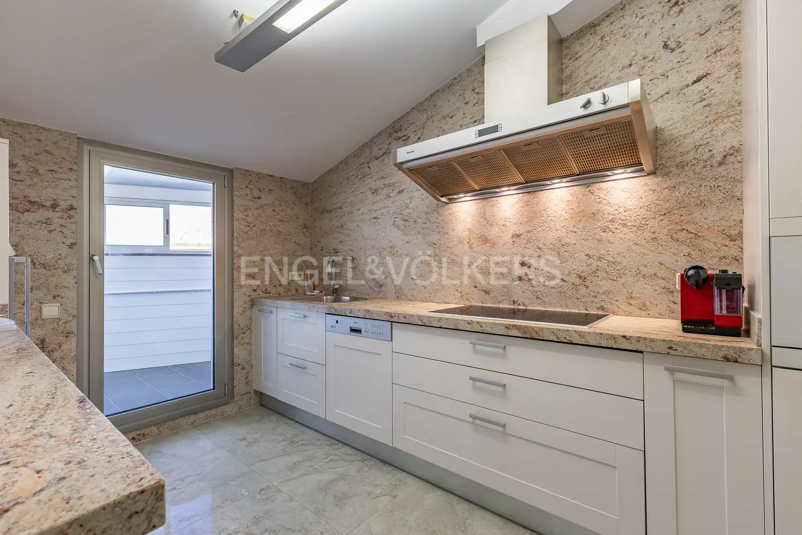 Kitchen of Duplexes for rent in Mataró  with Air Conditioner, Heating and Parquet flooring
