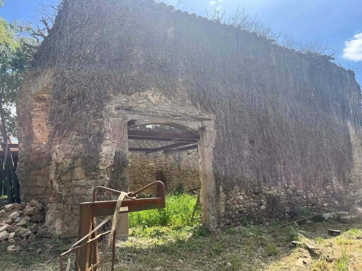 Exterior view of Houses for sale in Flaçà  with Terrace and Storage room
