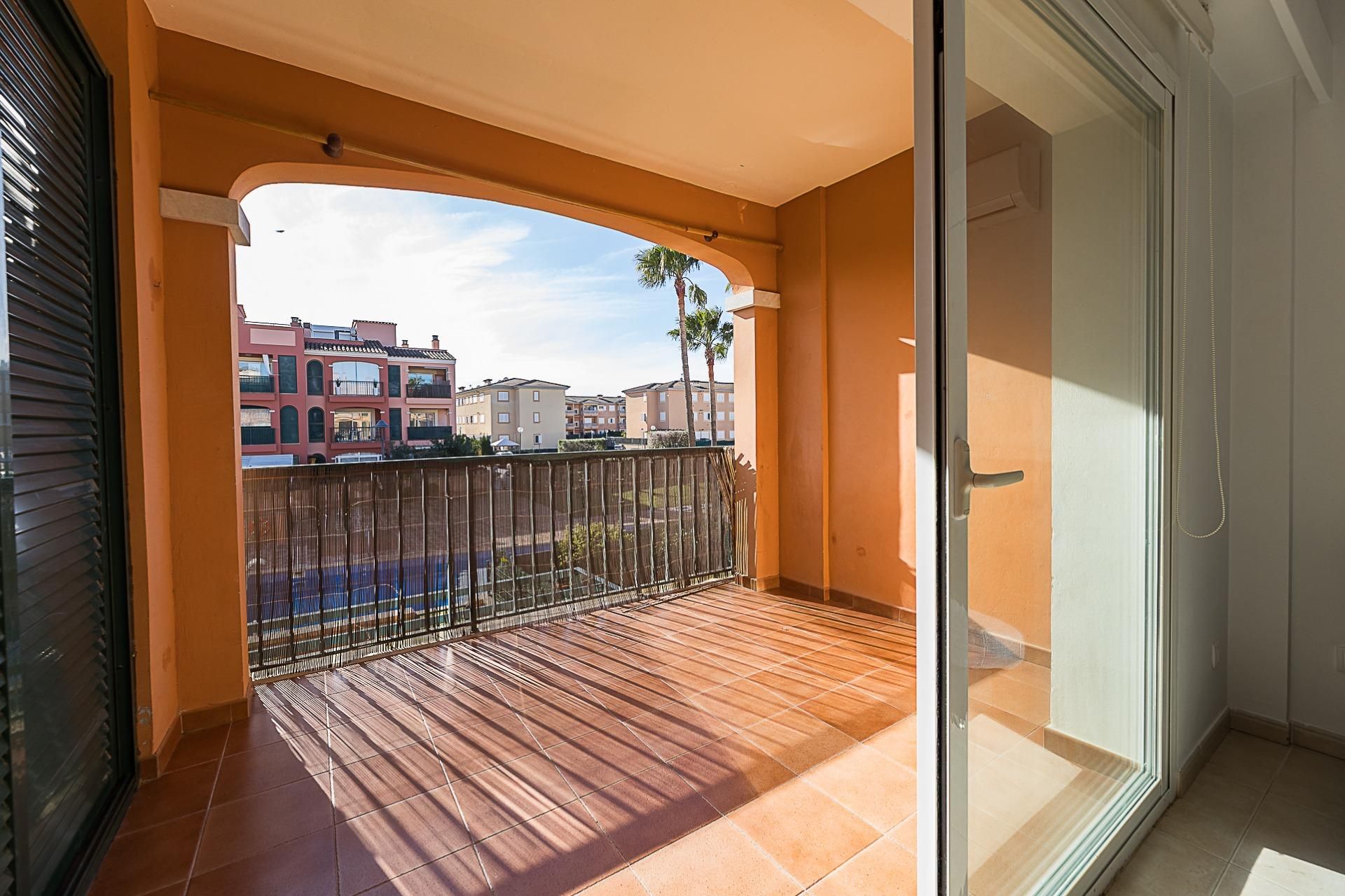 Balcony of Flat for sale in Llucmajor  with Air Conditioner, Private garden and Terrace