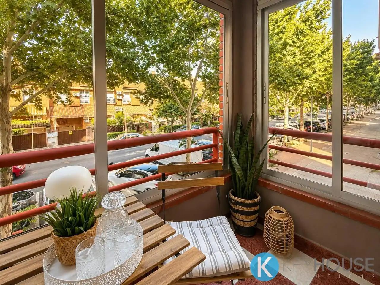 Balcony of Flat for sale in San Fernando de Henares  with Air Conditioner, Heating and Terrace