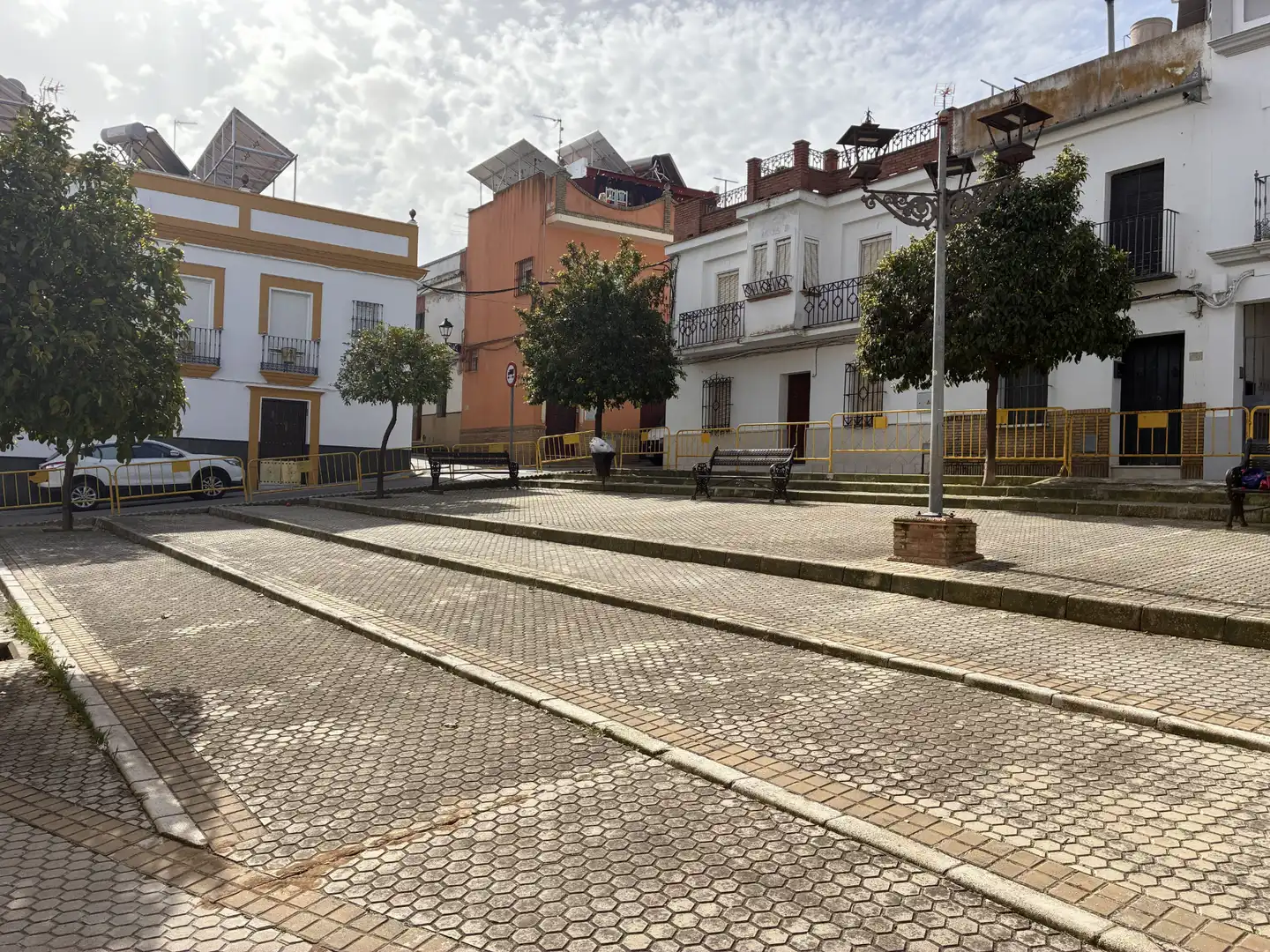 Vista exterior de Casa adosada en venda en Marchena