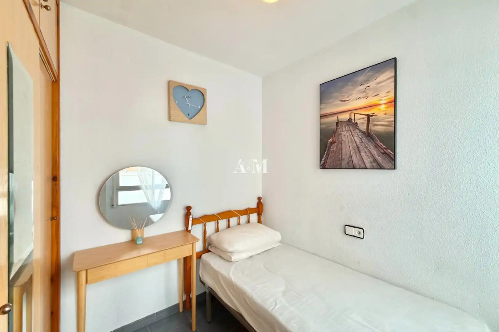 Bedroom of Flat for rent in Torrevieja  with Terrace, Furnished and Washing machine