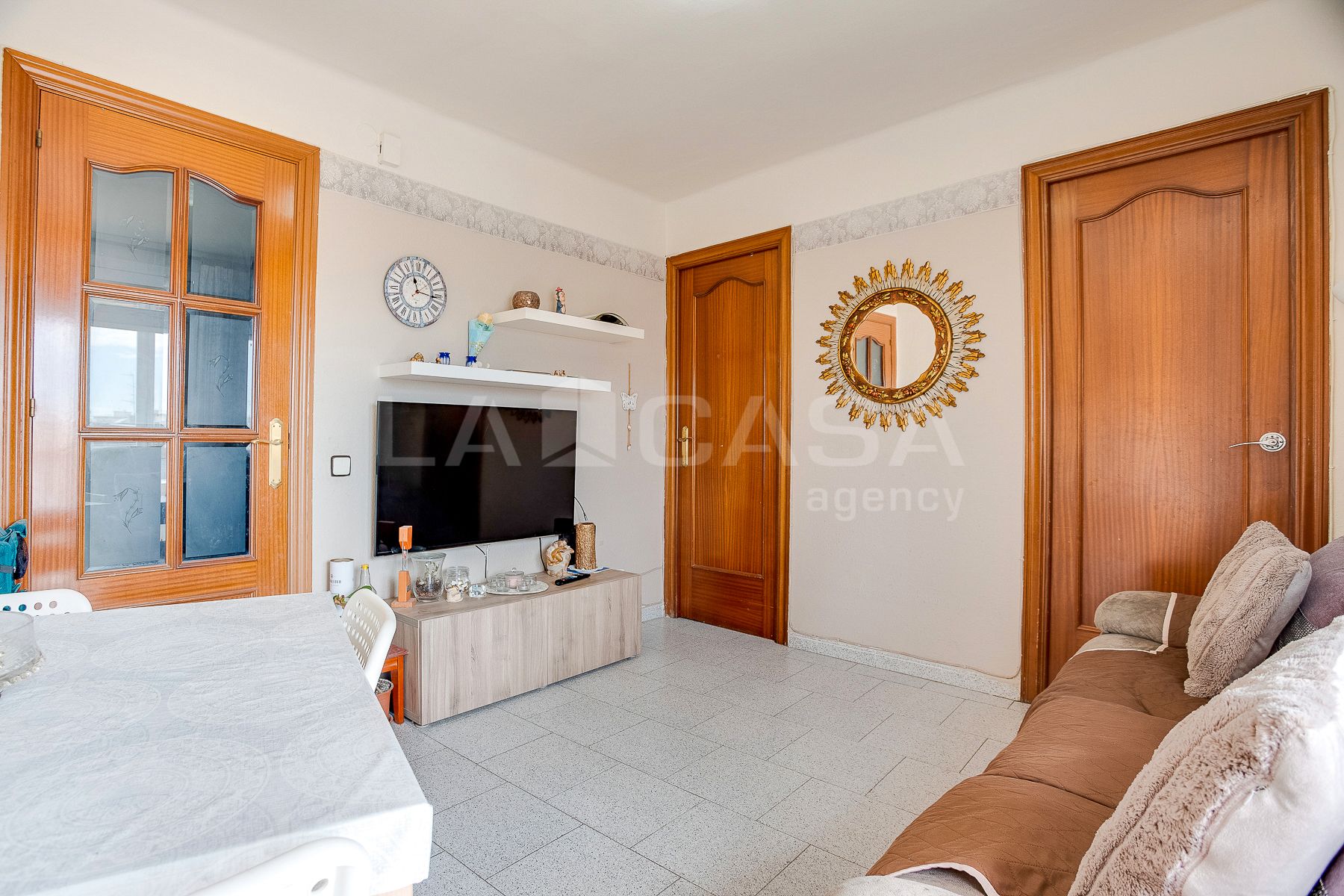 Living room of Flat for sale in  Barcelona Capital  with Balcony