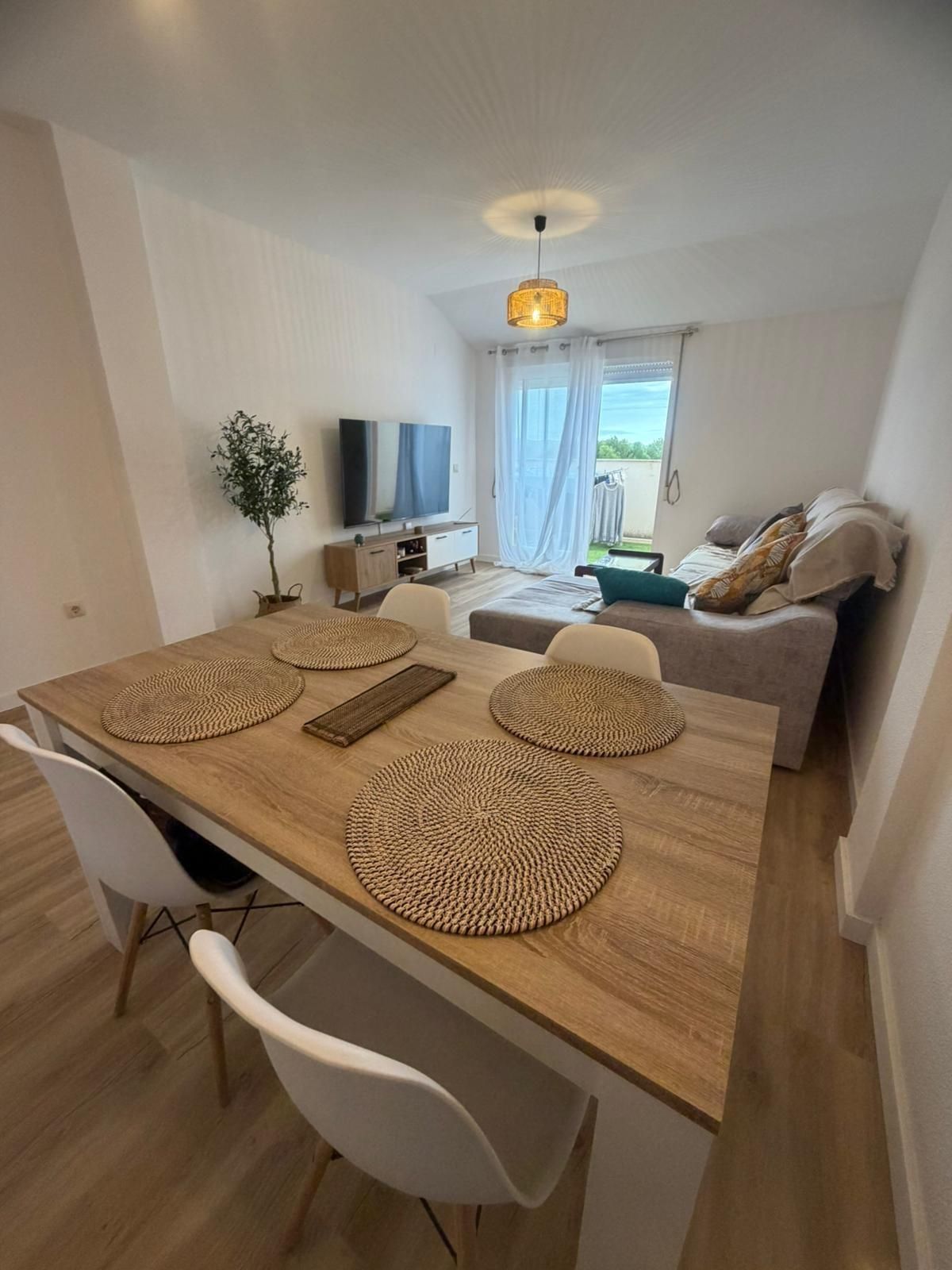 Sala d'estar de Pis en venda en La Nucia amb Aire condicionat, Parquet i Terrassa