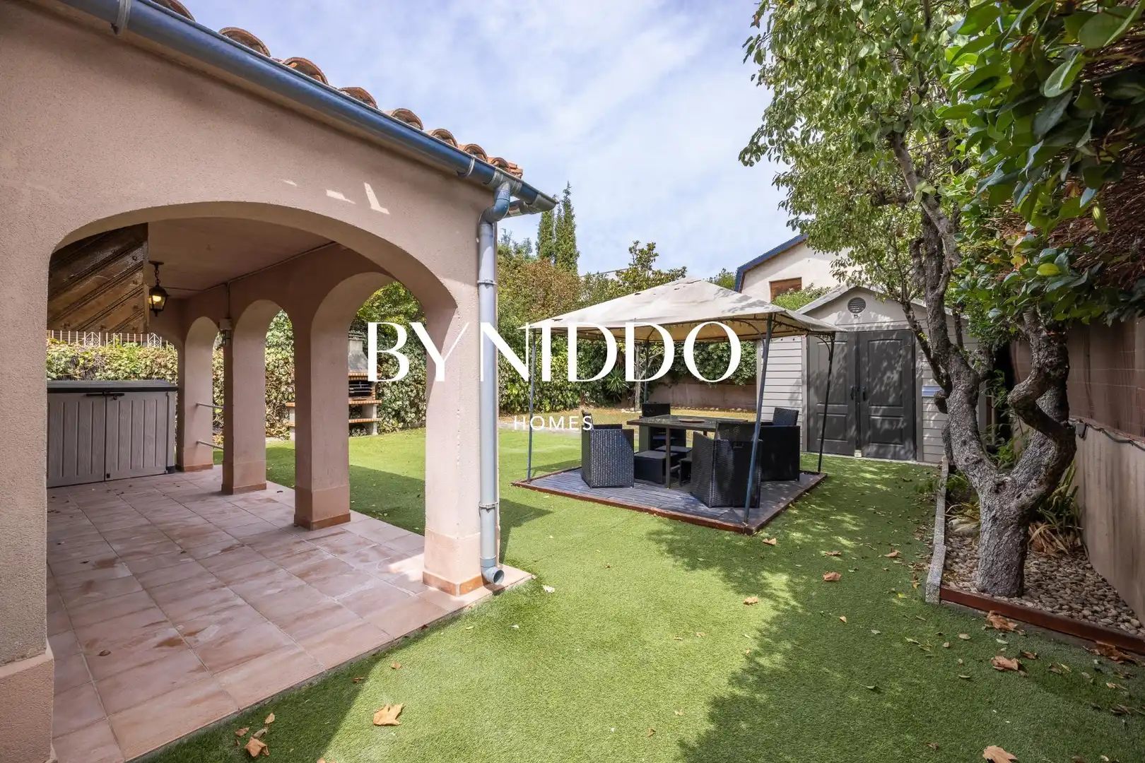 Terraza de Casa o chalet en venta en Sant Cugat del Vallès con Aire acondicionado, Calefacción y Jardín privado