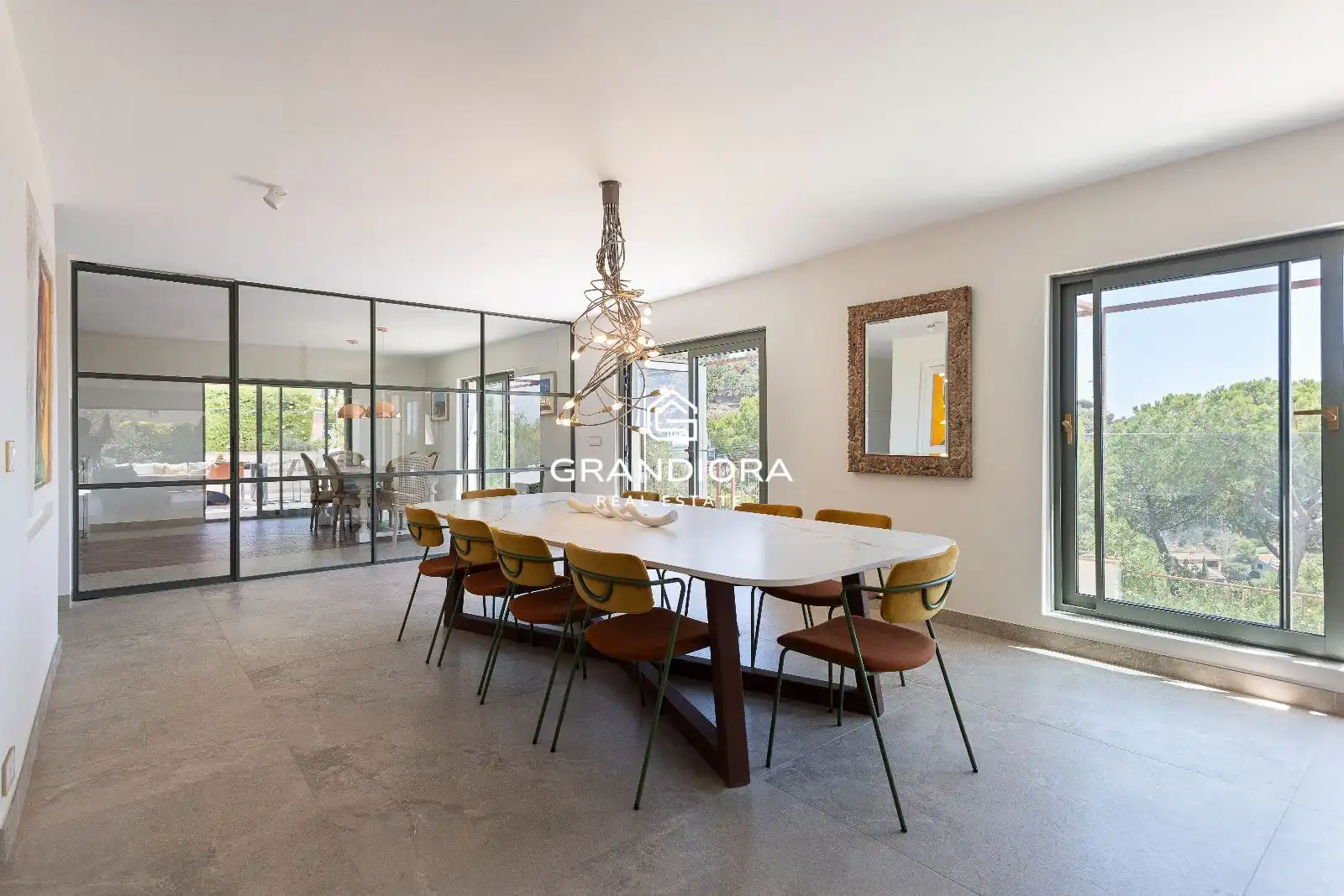 Dining room of Houses for rent in Cabrils  with Air Conditioner, Heating and Storage room