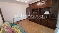 Living room of Flat to rent in  Madrid Capital  with Air Conditioner, Parquet flooring and Terrace