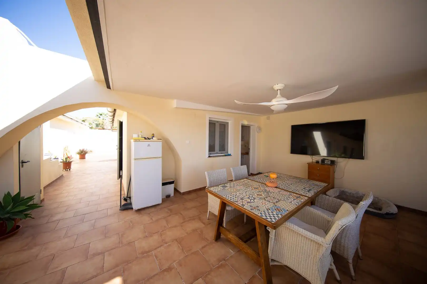 Terrassa de Casa o xalet en venda en Mutxamel amb Aire condicionat, Calefacció i Jardí privat