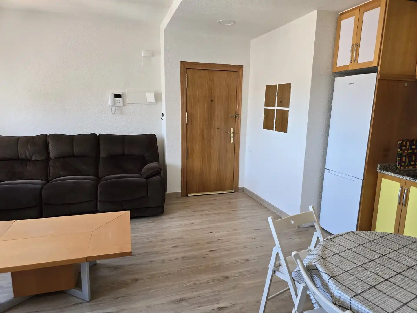 Sala de estar de Apartamento de alquiler en Murcia con Aire acondicionado, Calefacción y Amueblado