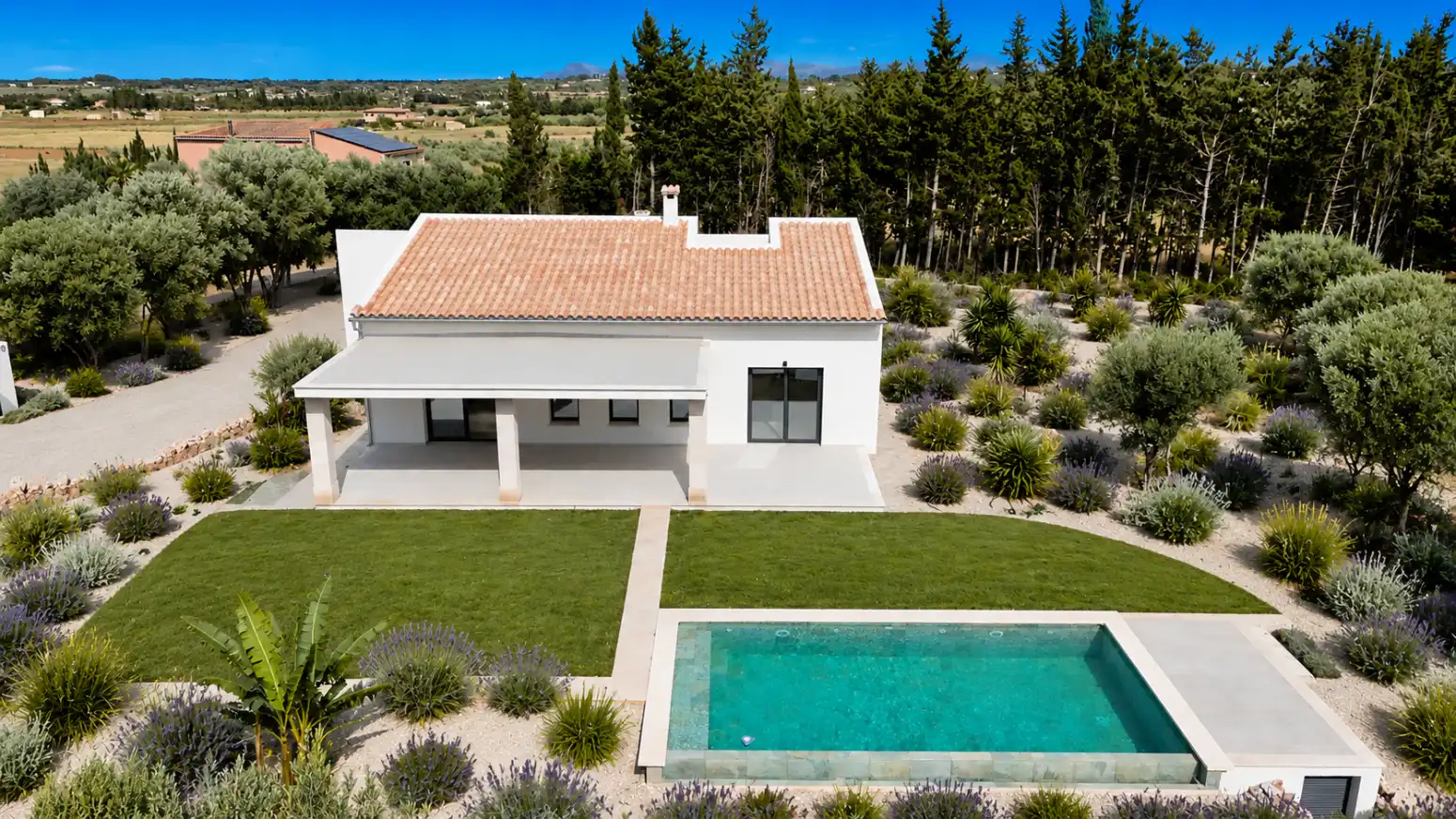 Exterior view of Houses for sale in Muro  with Air Conditioner, Heating and Private garden