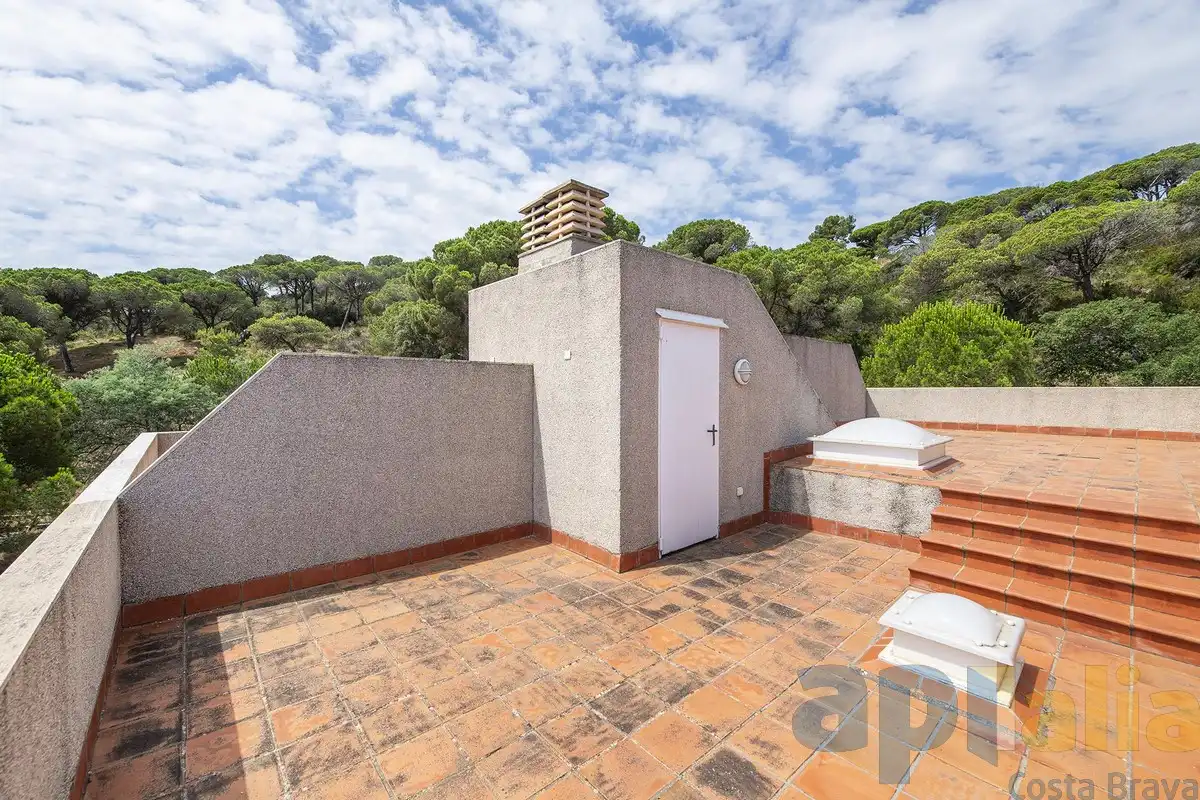 Terraza de Casa adosada en venta en Sant Feliu de Guíxols con Calefacción, Jardín privado y Terraza