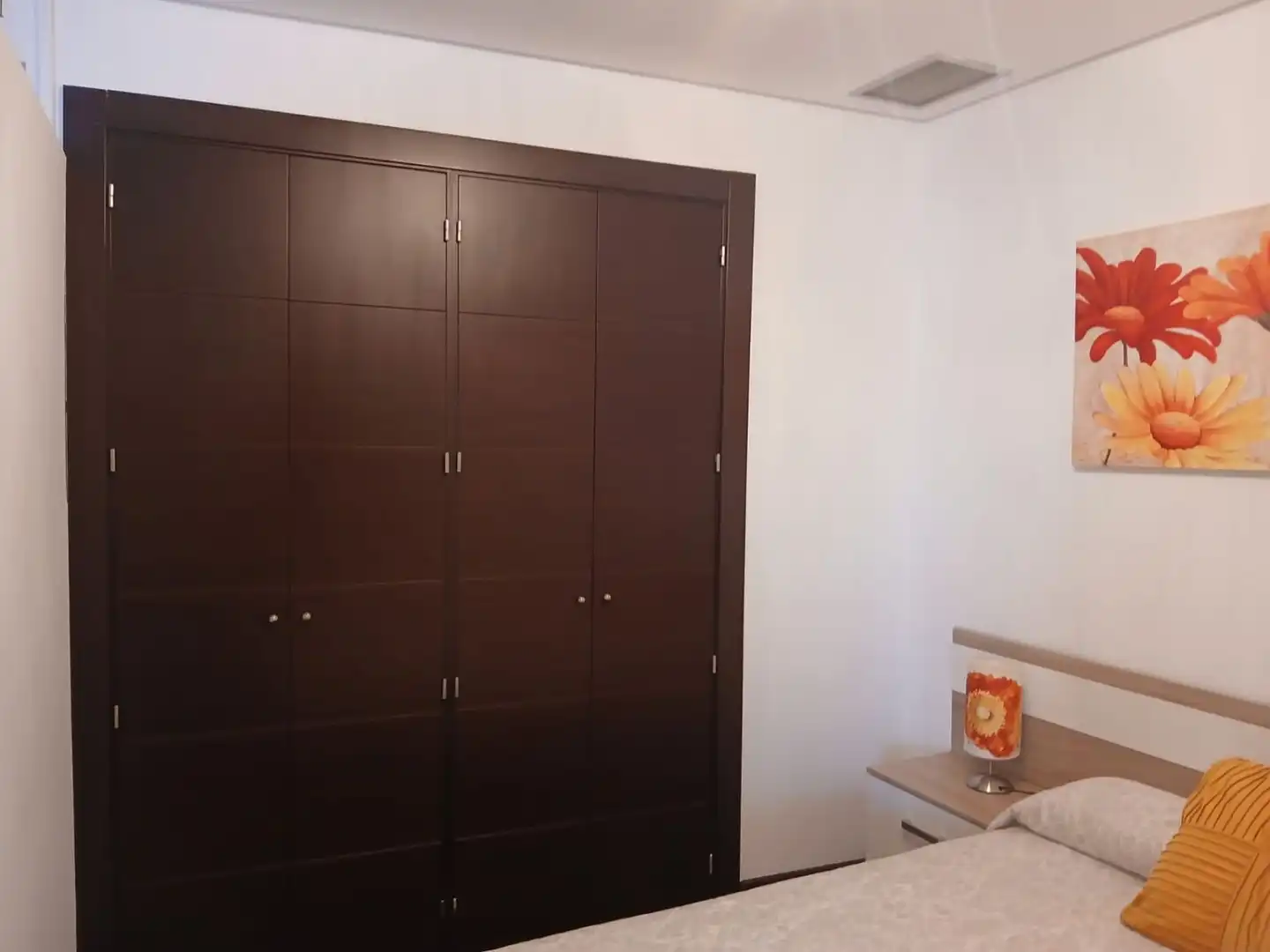 Schlafzimmer von Wohnungen zur Miete in Valdepeñas mit Klimaanlage, Heizung und Parkett