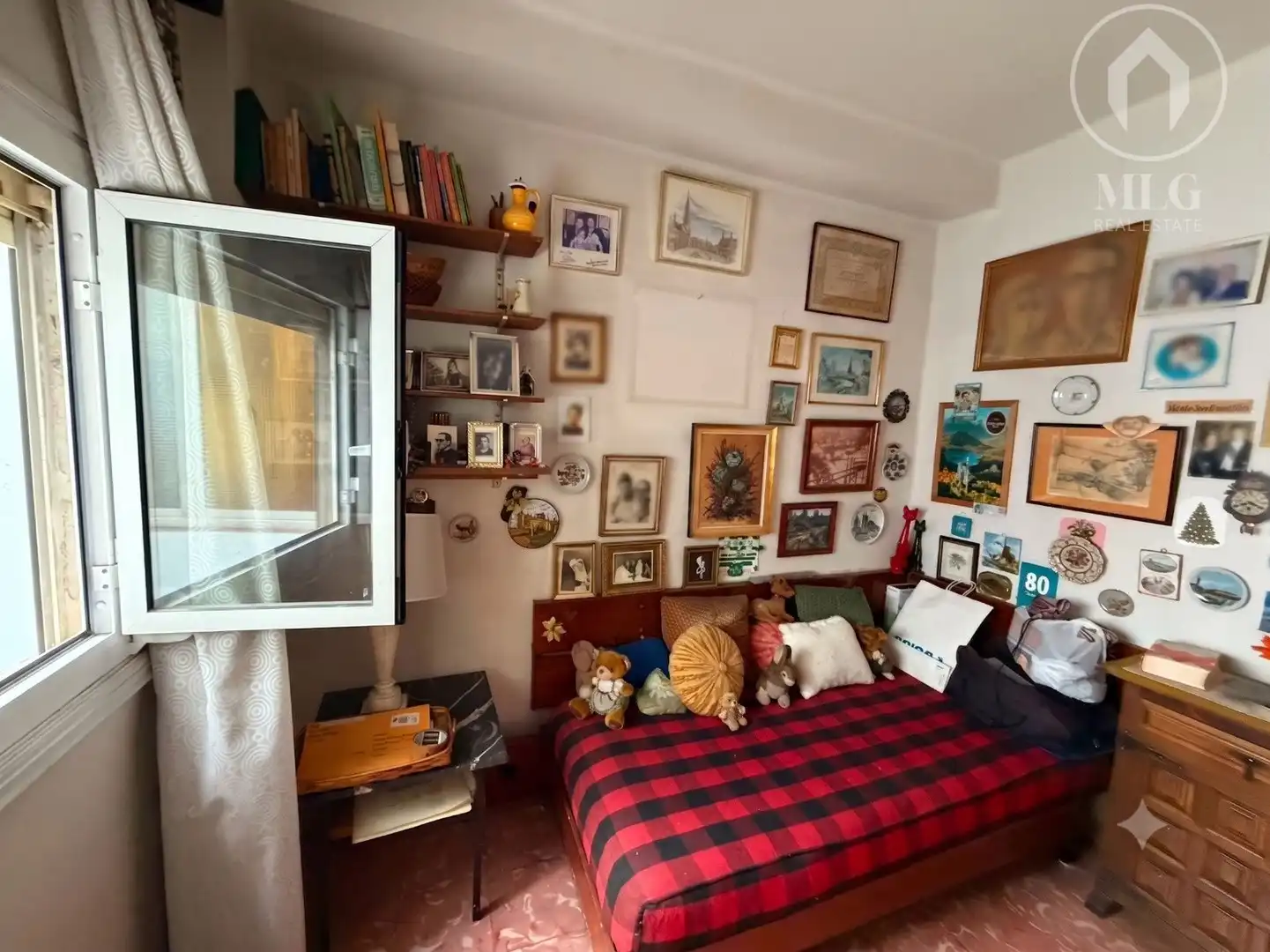 Bedroom of Flat for sale in Málaga  with Terrace